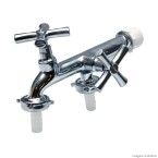 Torneira para tanque e máquina Pertutt 1134 cromada Docol