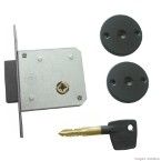 Trava de segurança dupla preta fosca Aliança