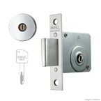 Trava de segurança redonda Tetra 140 R68 cromado Papaiz