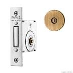 Trava de segurança redonda Tetra 142 R68 oxidado chave com 4 voltas Papaiz