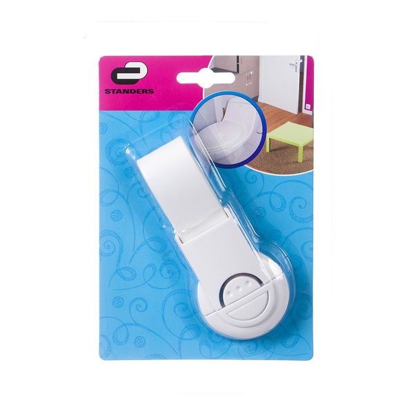 Trava para Banheiro Plástico 24x5cm Standers