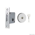 Trava SM 1000 redonda inox escovado 1 unidade Pado