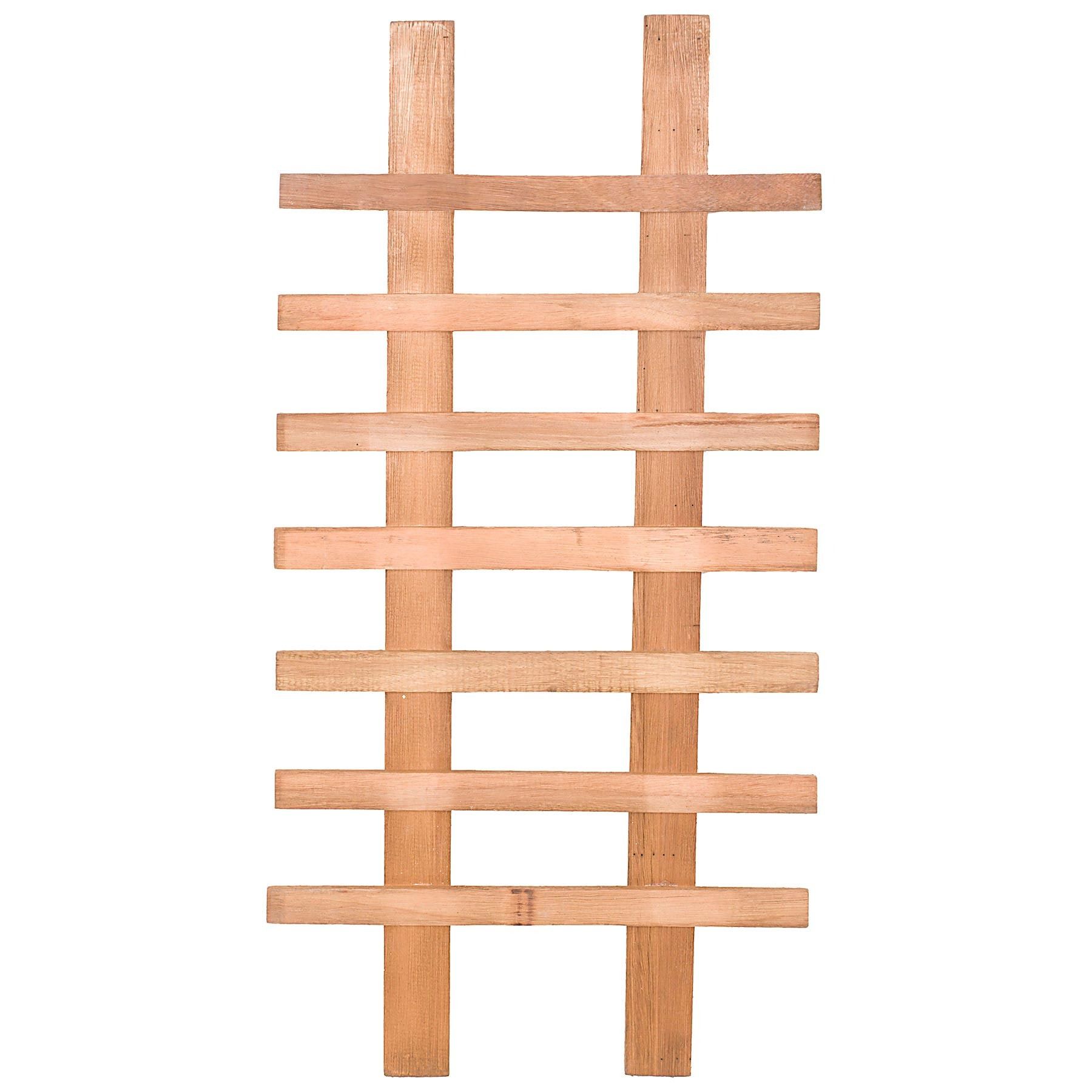 Treliça Madeira Jatobá Stain 80x40cm