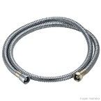 Tubo cromado para ducha higiênica entrada 1/2X150CM Esteves