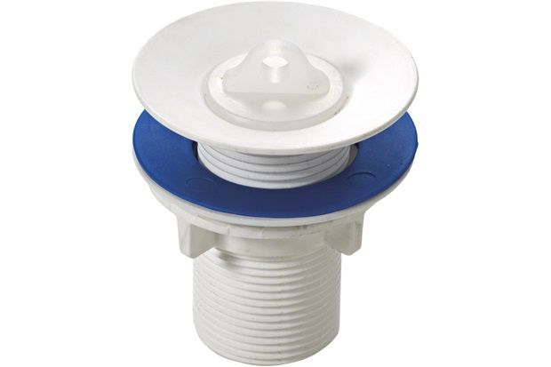 Válvula de Escoamento em Pp para Lavatório 7/8x70mm Branca