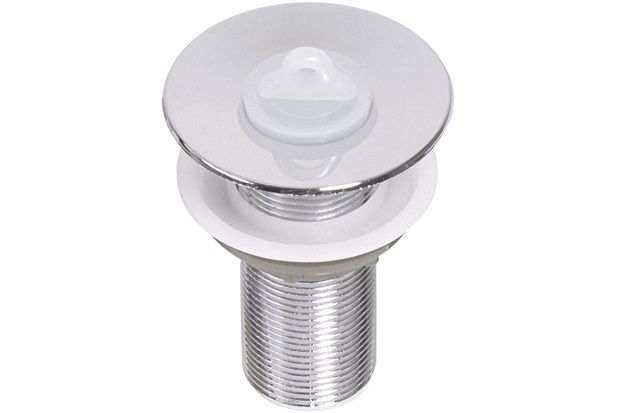 Válvula de Escoamento para Lavatório em Abs com Ladrão 2.3/8x1