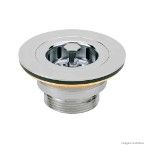 Válvula de escoamento para pia de cozinha 3.1/2 cromado Deca