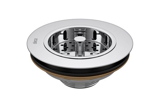 Válvula de Escoamento para Pia de Cozinha 4.1/2 Cromada