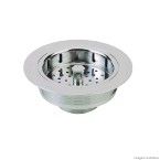 Válvula de escoamento para pia de cozinha 4.1/2 cromado Deca