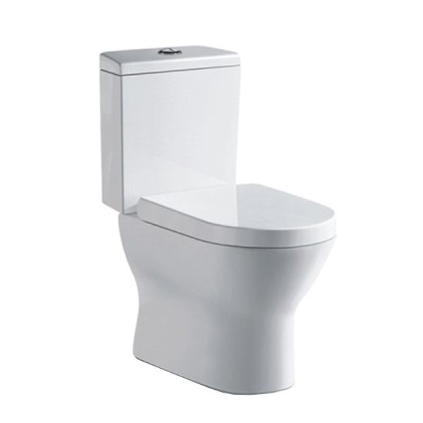 Vaso Sanitário com Caixa Acoplada 3/6L Rodas Branco Sensea