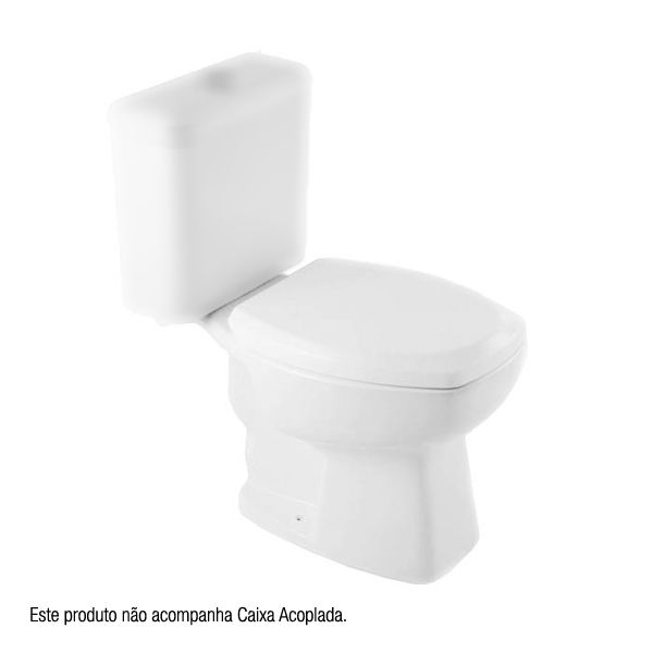 Vaso Sanitário para Caixa Acoplada Branco Thema Plus Incepa
