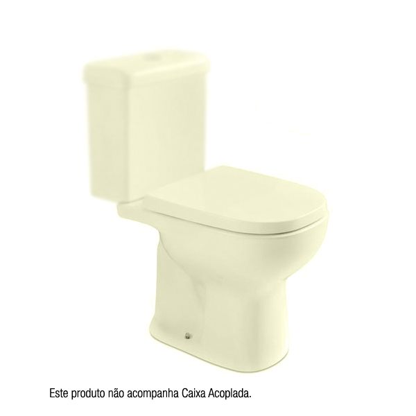Vaso Sanitário para Caixa Acoplada Palha Etna Icasa