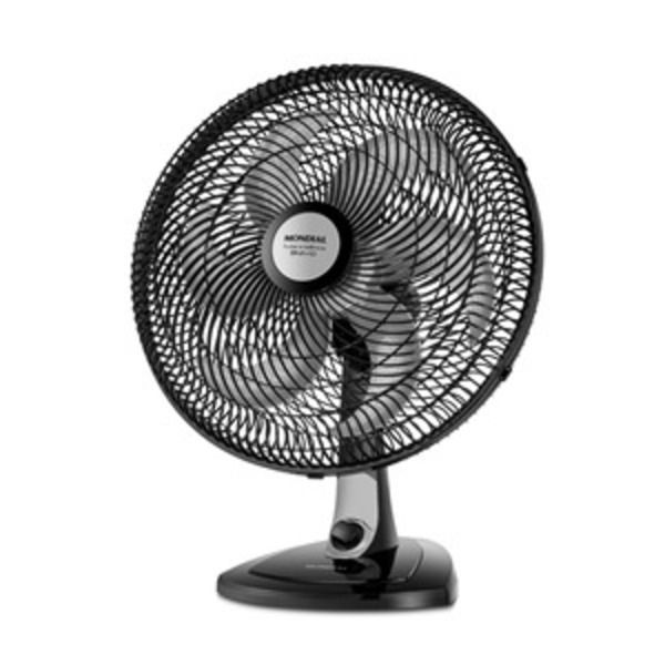 Ventilador de Mesa 50cm 250V (220V) Preto Turbo Silencio Bravio Mondial