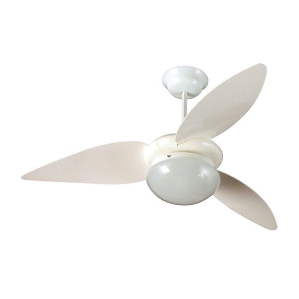 Ventilador de Teto Aliseu Aliseu PL Branco 3 pás 250V (220V)