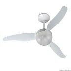 Ventilador de teto com 3 pás 127V Geo branco Aliseu