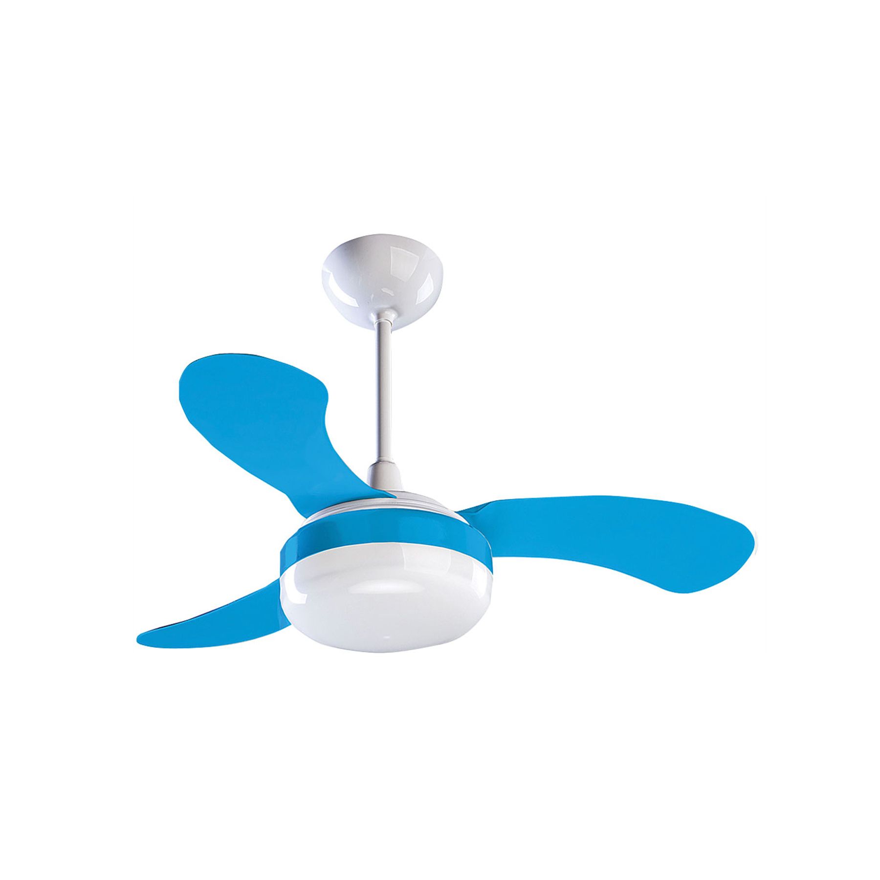 Ventilador de Teto Ventisol Petit Azul 3 pás 127V (110V)