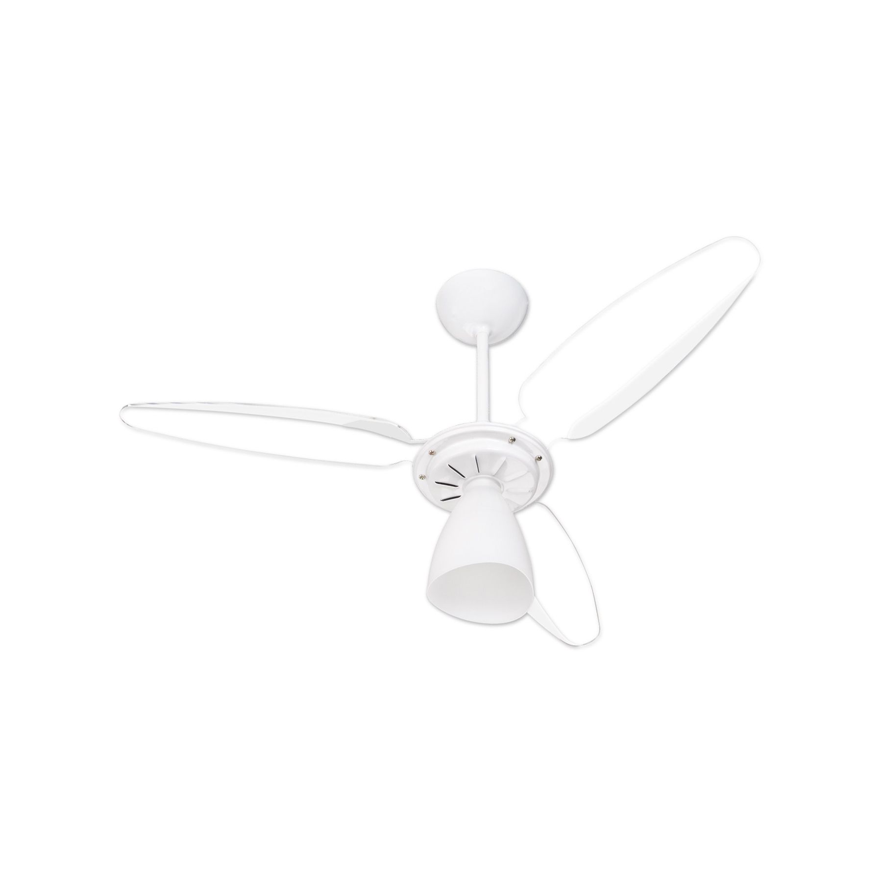 Ventilador de Teto Ventisol Wind Light Branco 3 pás 127V (110V)
