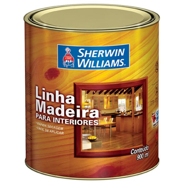 Verniz Copal Brilhante Incolor 0,9L Sherwin Williams