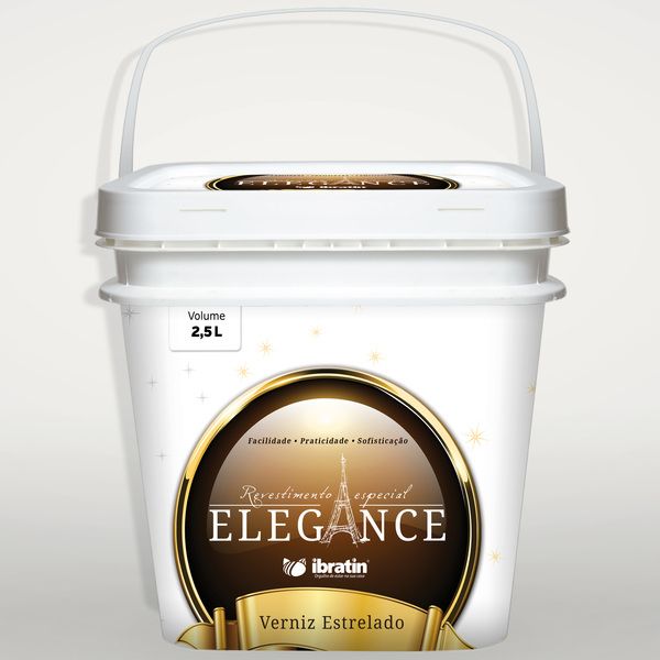 Verniz Estrelado Prata 2,5L Ibratin